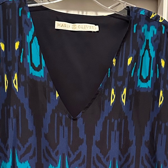 Marie Oliver
Andi Midnight Ikat Silk Dress - Picture 3 of 6